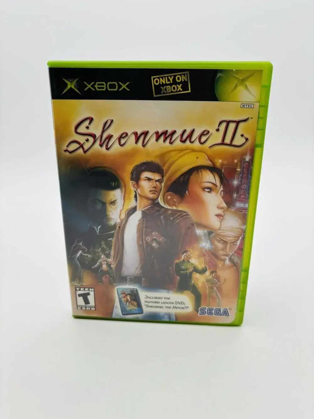 Shenmue II 2 Original XBOX Shenmue DVD Movie And Game Tested Works VG Condition